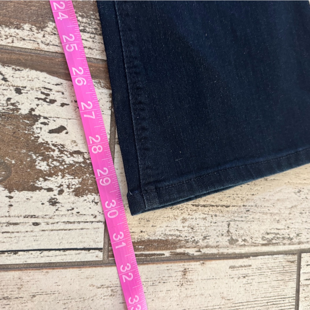 Wit & Wisdom Women's Deep Indigo Boot Cut Jeans- flattering fit (from Nordstrom) - Picture 4 of 11